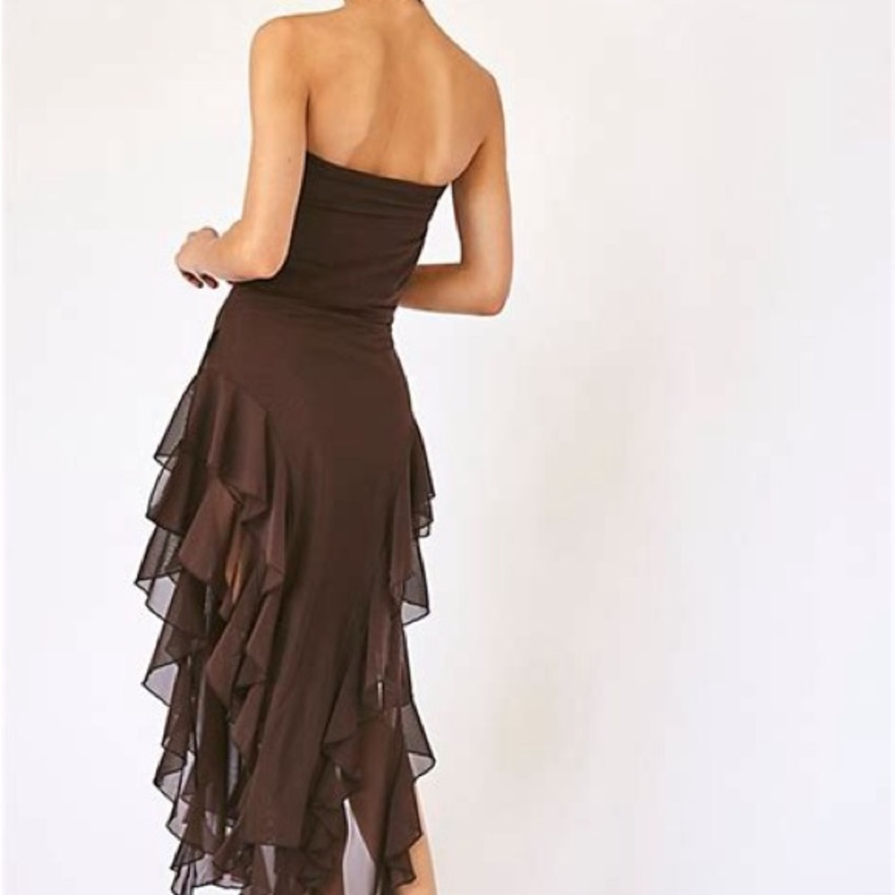 Kim Shui Ruffle Mesh Dress - Picture 2 of 3